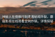 神秘人在傍晚时刻遭遇秘闻炸裂，蘑菇影视在线观看全网炸锅，详情探秘