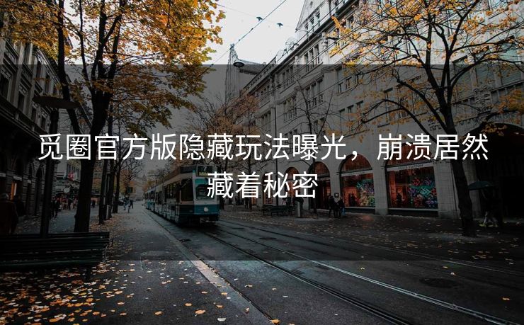 觅圈官方版隐藏玩法曝光，崩溃居然藏着秘密